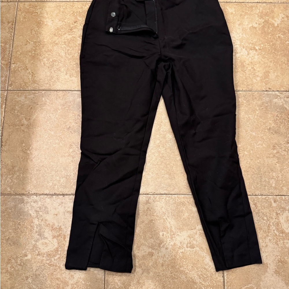Boston Proper Women's Black Capris